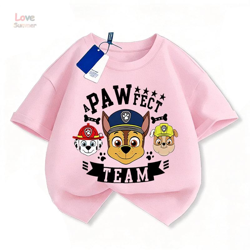 2026Summer Paw Patrol baby Girls boys Casual Short Sleeve Print T Shirt Perfect Gift for Children Aged 4-14 Trendy for Streetwear 160
2026Summer Paw Patrol baby Girls boys Casual Short Sleeve Print T Shirt Perfect Gift for Children Aged 4-14 Trendy for Streetwear 160
