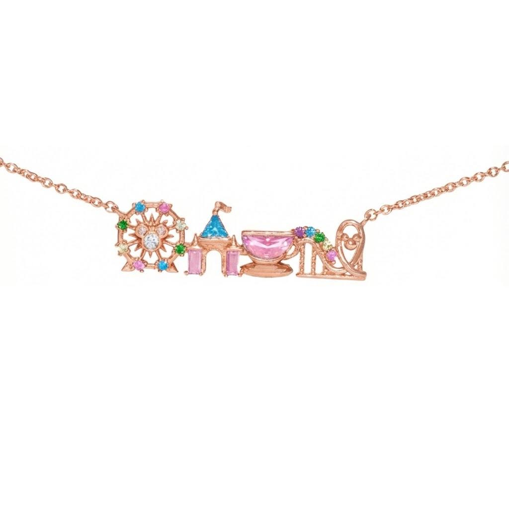 New ins Cute Colorful Zircon Amusement Park Necklace for Women Girl Castle Vegetable Pendant Chain Necklaces Fashion Zircon 40cm
New ins Cute Colorful Zircon Amusement Park Necklace for Women Girl Castle Vegetable Pendant Chain Necklaces Fashion Zircon 40cm