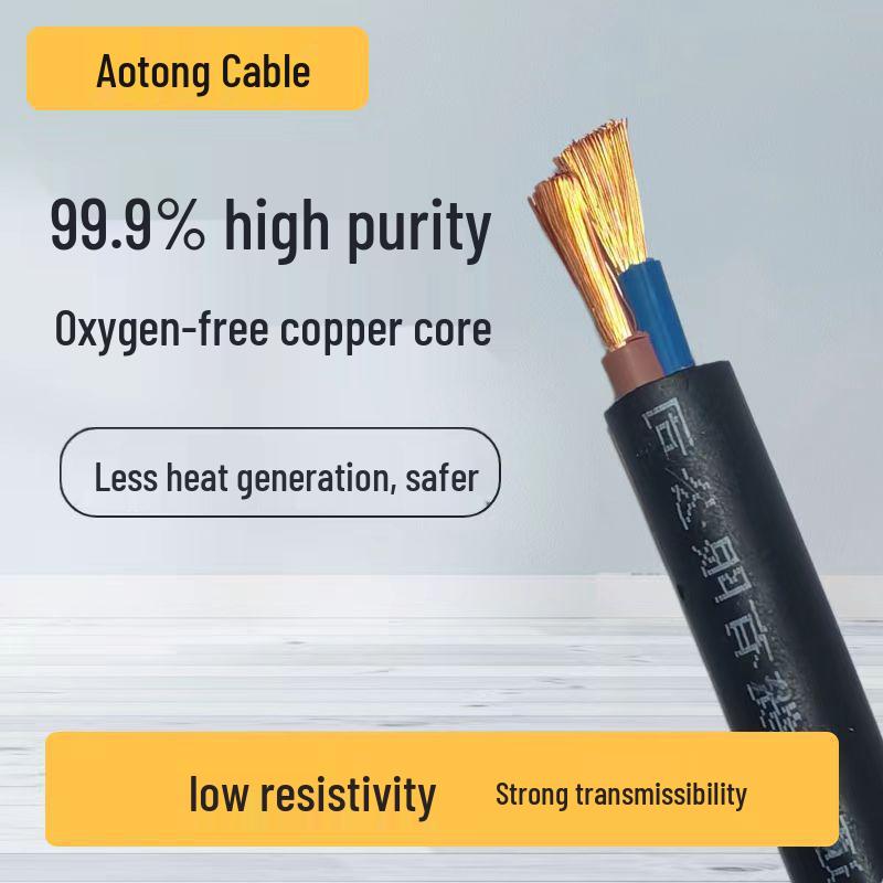 Heavy Duty Flexible Rubber Cable, Copper Core, Three-Phase, 3-Core/4-Core/5-Core, 50-120 sq. mm. Standard 4*10
Heavy Duty Flexible Rubber Cable, Copper Core, Three-Phase, 3-Core/4-Core/5-Core, 50-120 sq. mm. Standard 4*10