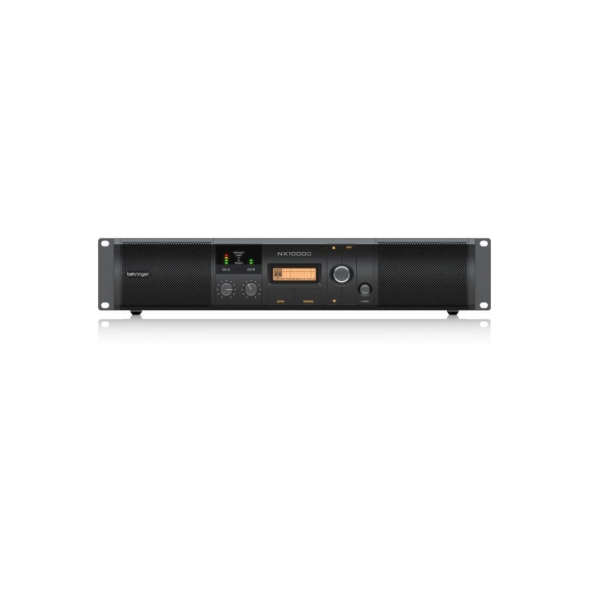 Behringer Power Amplifier Up to 2 x 500W Class D Design SmartSense Speaker Impedance Correction with Crossover NX1000D
Behringer Power Amplifier Up to 2 x 500W Class D Design SmartSense Speaker Impedance Correction with Crossover NX1000D