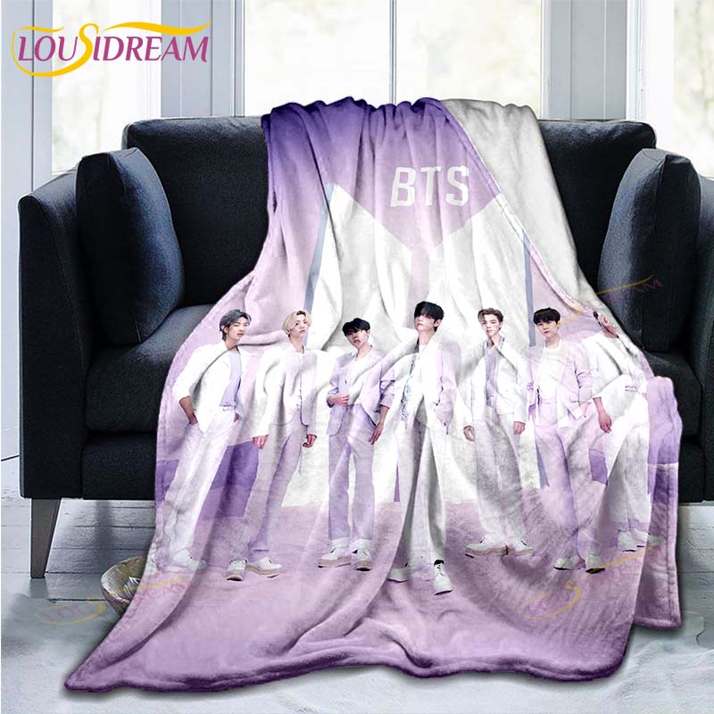 Kpop Bangtan Boys Bts Плед для дивана Покривало на ковдру Подорожня постільна білизна Розпродаж Плед Фланелевий Плед Покривало на ліжко 75x90cm
Kpop Bangtan Boys Bts Плед для дивана Покривало на ковдру Подорожня постільна білизна Розпродаж Плед Фланелевий Плед Покривало на ліжко 75x90cm