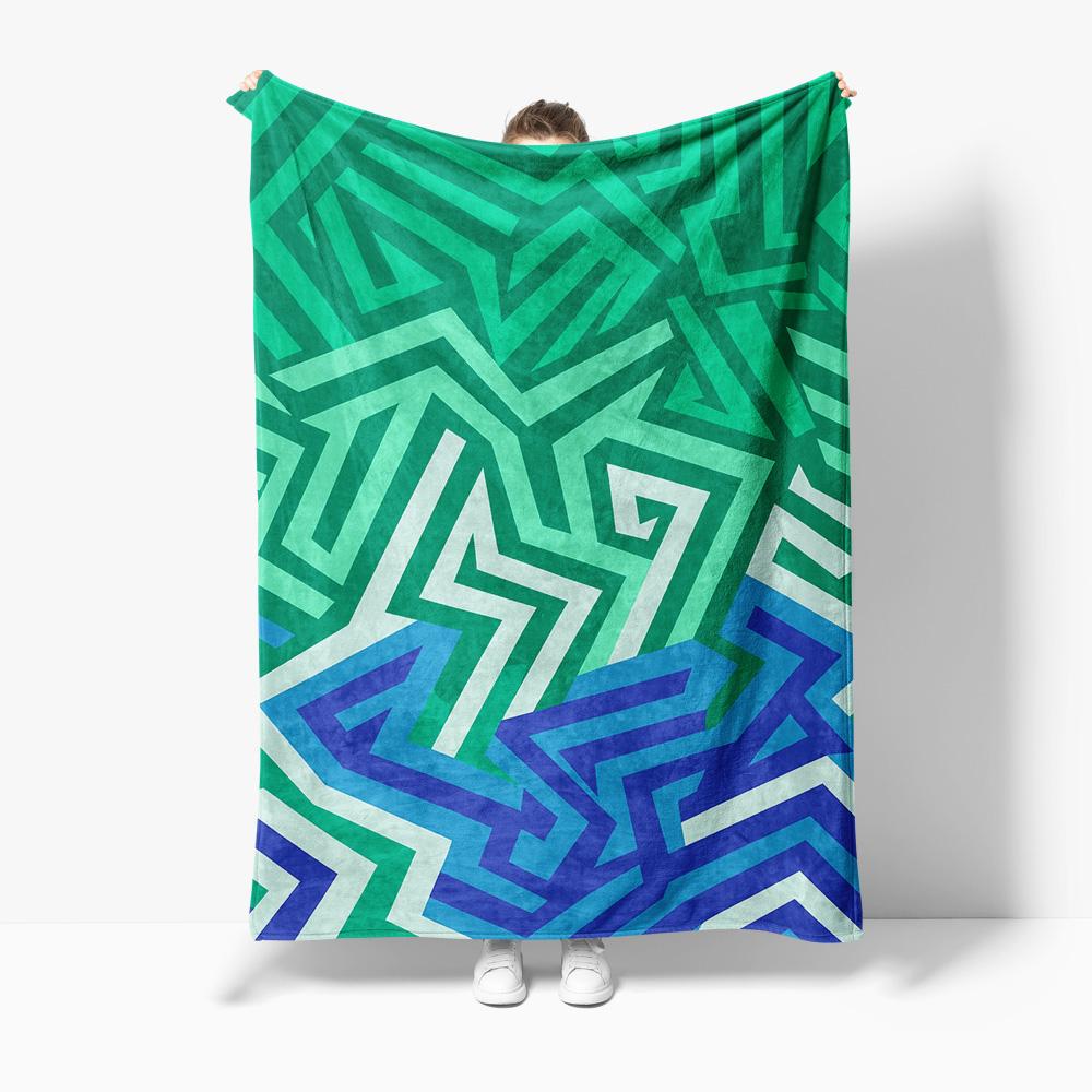 Irregular Geometric Abstract Pattern Flannel printed blanket suitable for all seasons suitable for living office sofa and travel 75x90cm28x39in
Irregular Geometric Abstract Pattern Flannel printed blanket suitable for all seasons suitable for living office sofa and travel 75x90cm28x39in