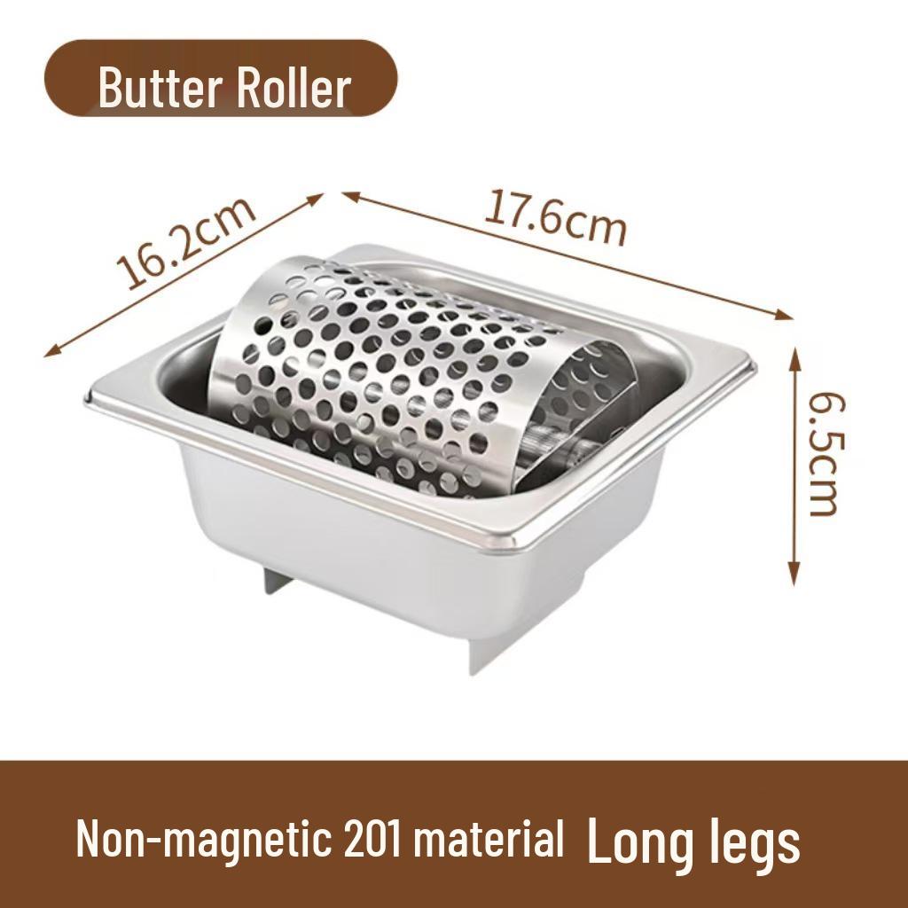 Stainless Steel Butter Roller for Easy Burger Spreading - Multiple Sizes, Easy to Clean, American Style
Stainless Steel Butter Roller for Easy Burger Spreading - Multiple Sizes, Easy to Clean, American Style