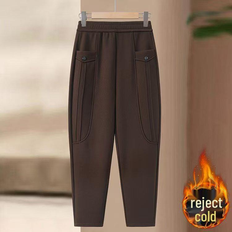 Fleece-Lined Harem Pants: High-Waisted, Thickened, Versatile Mom s Wear for Autumn/Winter 2025 3XL for 120-135 lbs кофейный
Fleece-Lined Harem Pants: High-Waisted, Thickened, Versatile Mom s Wear for Autumn/Winter 2025 3XL for 120-135 lbs кофейный