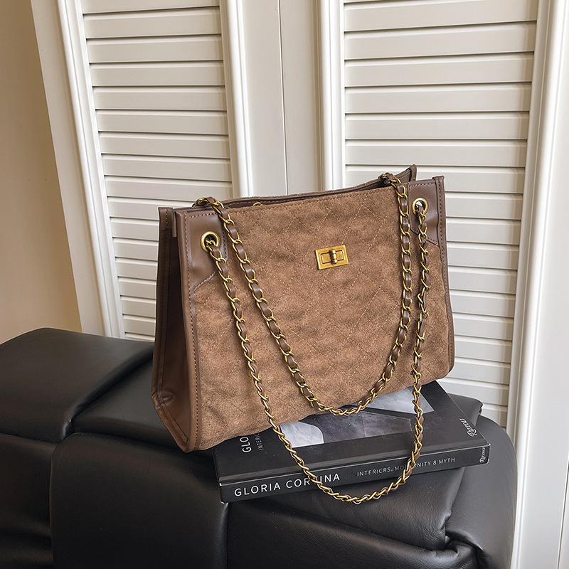 Модная новая осенне-зимняя ромбовидная сумка-тоут в стиле ретро для поездок на работу, на цепочке, большой вместимости, на плечо, женская сумка, сумка-мессенджер коричневый
Модная новая осенне-зимняя ромбовидная сумка-тоут в стиле ретро для поездок на работу, на цепочке, большой вместимости, на плечо, женская сумка, сумка-мессенджер коричневый