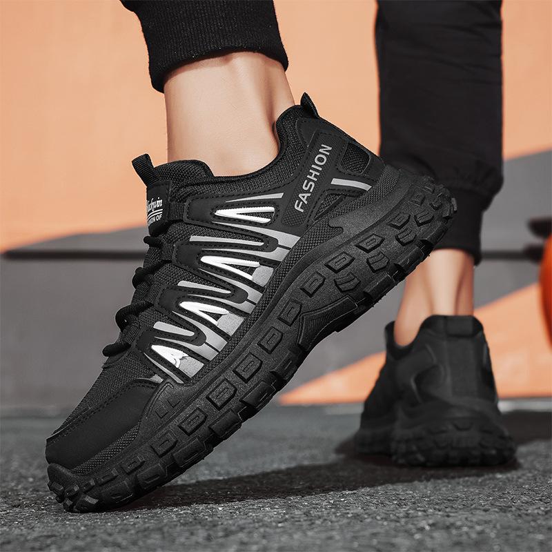 Мужская обувь 2025 новая весна уличная мужская рабочая для вождения универсальная дышащая спортивная и повседневная корейская версия модной обуви 44 чёрный
Мужская обувь 2025 новая весна уличная мужская рабочая для вождения универсальная дышащая спортивная и повседневная корейская версия модной обуви 44 чёрный