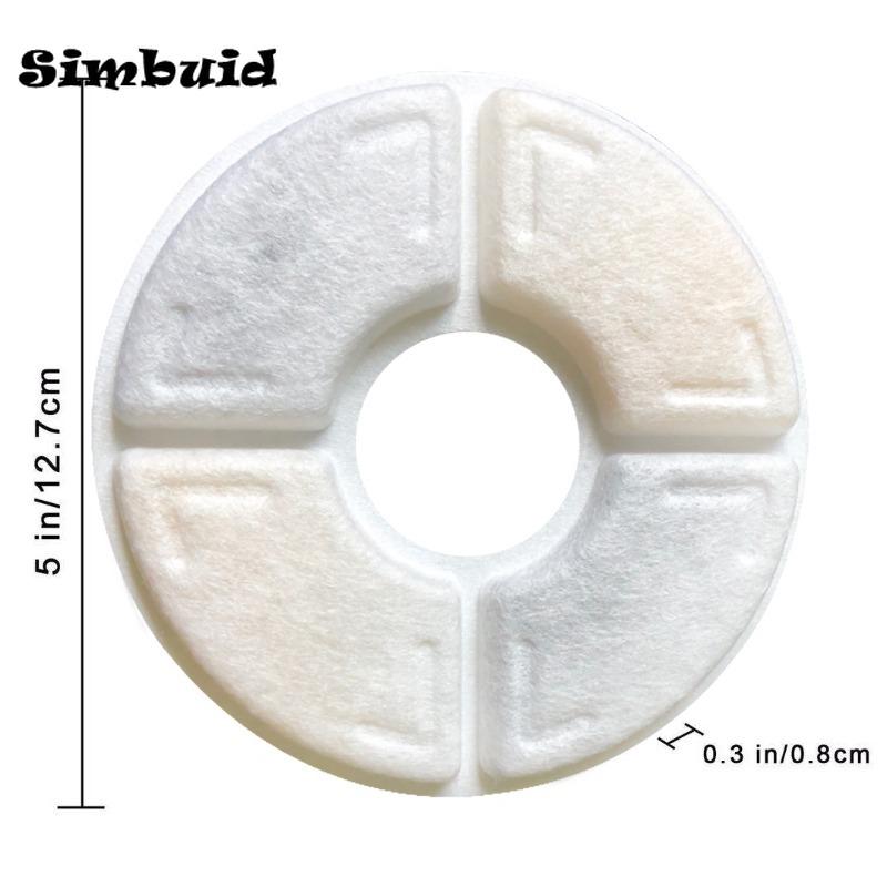 4/8/12Pcs Replacement Activated Carbon Filter For Cat Water Drinking Fountain Replaced Filters Pet Dog Round Fountain Dispenser
4/8/12Pcs Replacement Activated Carbon Filter For Cat Water Drinking Fountain Replaced Filters Pet Dog Round Fountain Dispenser