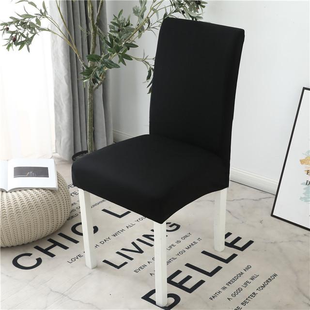 Stretch Chair Cover Spandex Elastic Dining Seat Cover For Banquet Wedding Restaurant Hotel Anti -Dirty Removable Housse De Chaise for Home Universal Size чорний
Stretch Chair Cover Spandex Elastic Dining Seat Cover For Banquet Wedding Restaurant Hotel Anti -Dirty Removable Housse De Chaise for Home Universal Size чорний