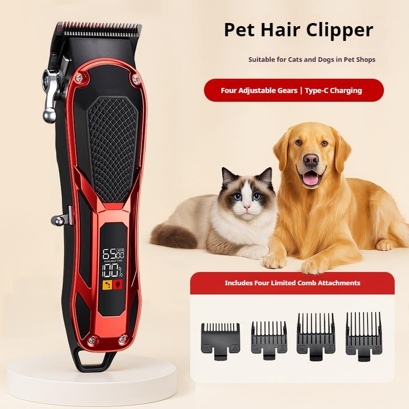 Hair clipper dog electric clipper electric hair clipper high-power electric clipper teddy dog large dog professional pet hair shaving device
Hair clipper dog electric clipper electric hair clipper high-power electric clipper teddy dog large dog professional pet hair shaving device