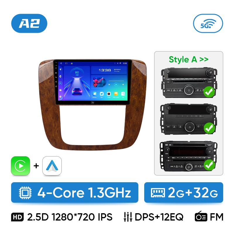 Ainavi Car Multimedia Player For GMC Yukon Chevrolet Tahoe Suburban 2008 2009 2010 2012 wireless Carplay Android Auto 4G Wifi (as the picture,A Set)
Ainavi Car Multimedia Player For GMC Yukon Chevrolet Tahoe Suburban 2008 2009 2010 2012 wireless Carplay Android Auto 4G Wifi (as the picture,A Set)