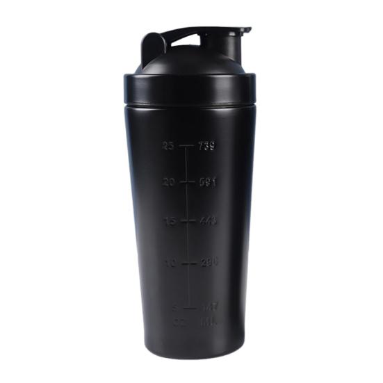 Шейкер из нержавеющей стали, чашка для протеиновых коктейлей для фитнеса и спортзала, бутылка 500 мл/750 мл, портативная бутылка для смешивания со стальным шариком и весами 750ML чёрный
Шейкер из нержавеющей стали, чашка для протеиновых коктейлей для фитнеса и спортзала, бутылка 500 мл/750 мл, портативная бутылка для смешивания со стальным шариком и весами 750ML чёрный