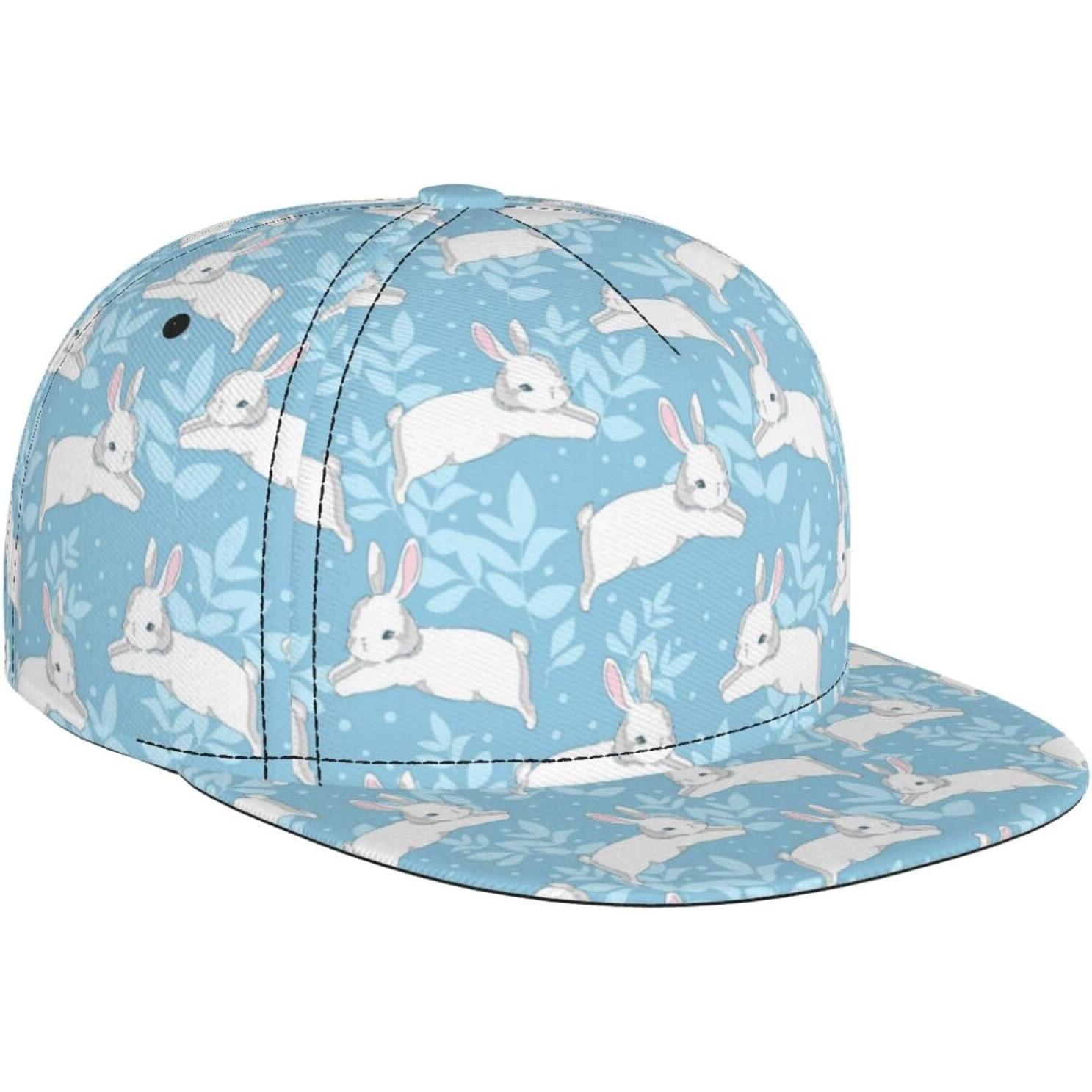 Blue Rabbit Hand Drawn Bunny Leaf Print Baseball Cap for Men Women Adjustable Trucker Hat Snapback Sun Dad Cap Lightweight One Size
Blue Rabbit Hand Drawn Bunny Leaf Print Baseball Cap for Men Women Adjustable Trucker Hat Snapback Sun Dad Cap Lightweight One Size