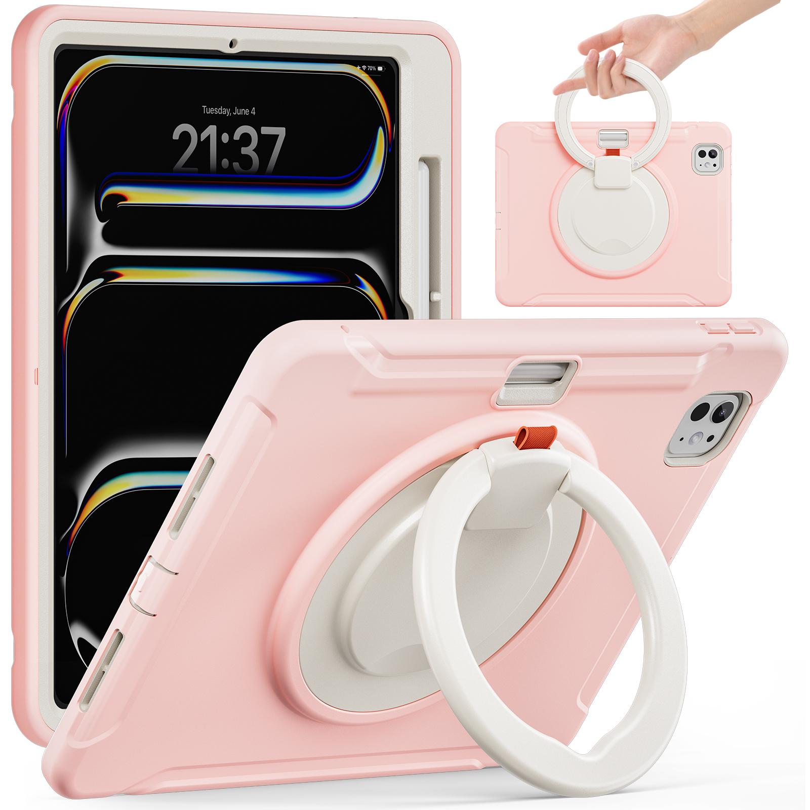For iPad Pro 11 (2025)/11 (2024) Case Hand Grip Kickstand PC+TPU Cover with Pen Slot A
For iPad Pro 11 (2025)/11 (2024) Case Hand Grip Kickstand PC+TPU Cover with Pen Slot A