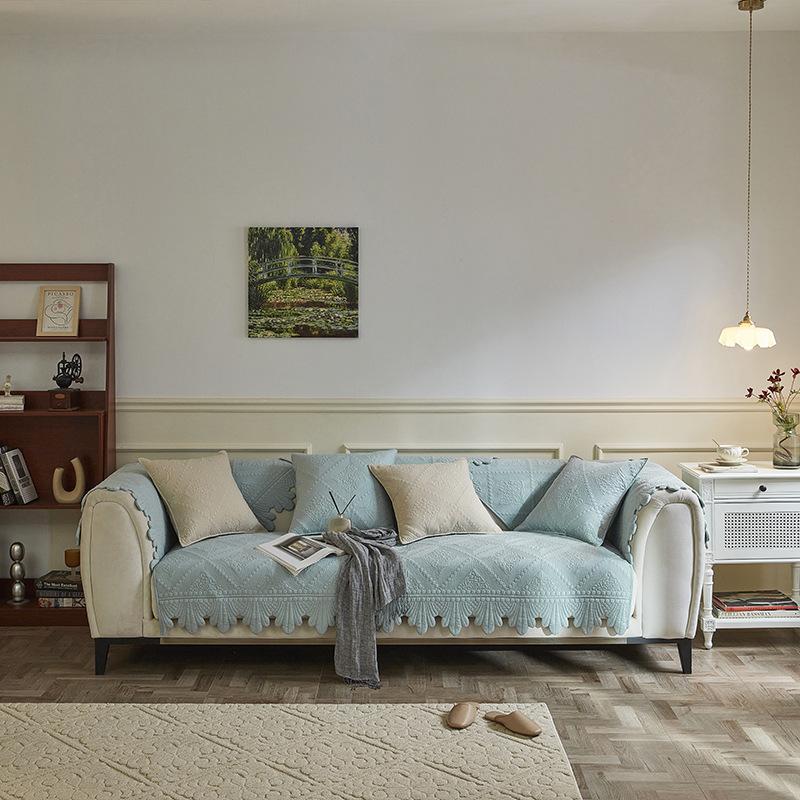 Доступная в стиле ретро роскошная однотонная хлопковая подушка для дивана с вышивкой Four Seasons Универсальная высококачественная нескользящая кожаная подушка для полотенец для дивана 90*120
Доступная в стиле ретро роскошная однотонная хлопковая подушка для дивана с вышивкой Four Seasons Универсальная высококачественная нескользящая кожаная подушка для полотенец для дивана 90*120