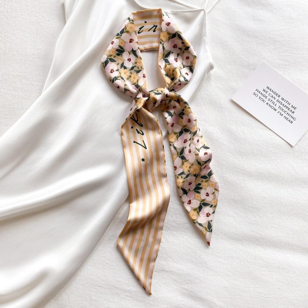 Luxury Silk Bag Scarf for Women, Fashion Skinny Scarf, Neckerchief Headband
Luxury Silk Bag Scarf for Women, Fashion Skinny Scarf, Neckerchief Headband
