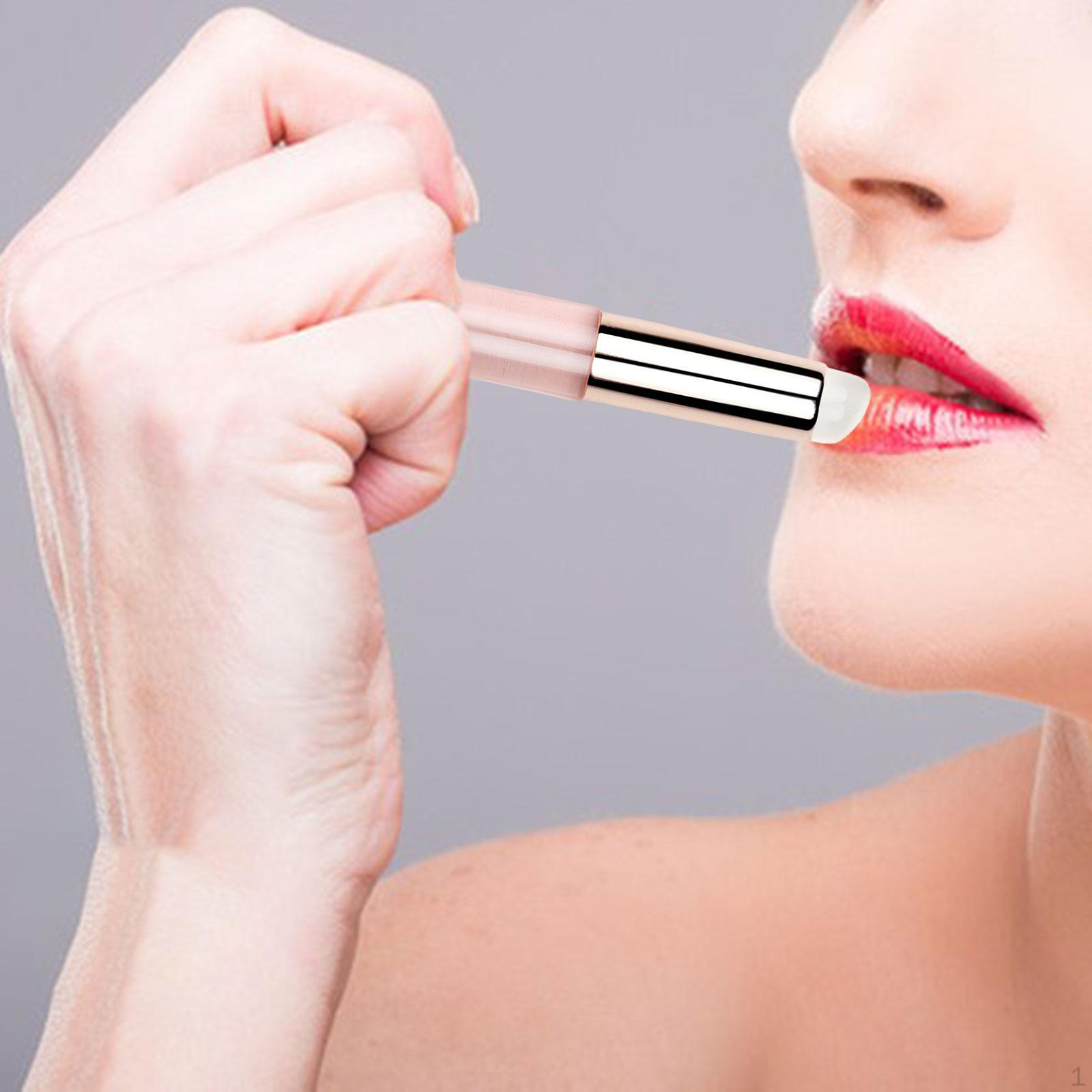 Concealer Brush Lipstick Soft with Tube Protector Round Head Lip Makeup for clear brush head
Concealer Brush Lipstick Soft with Tube Protector Round Head Lip Makeup for clear brush head