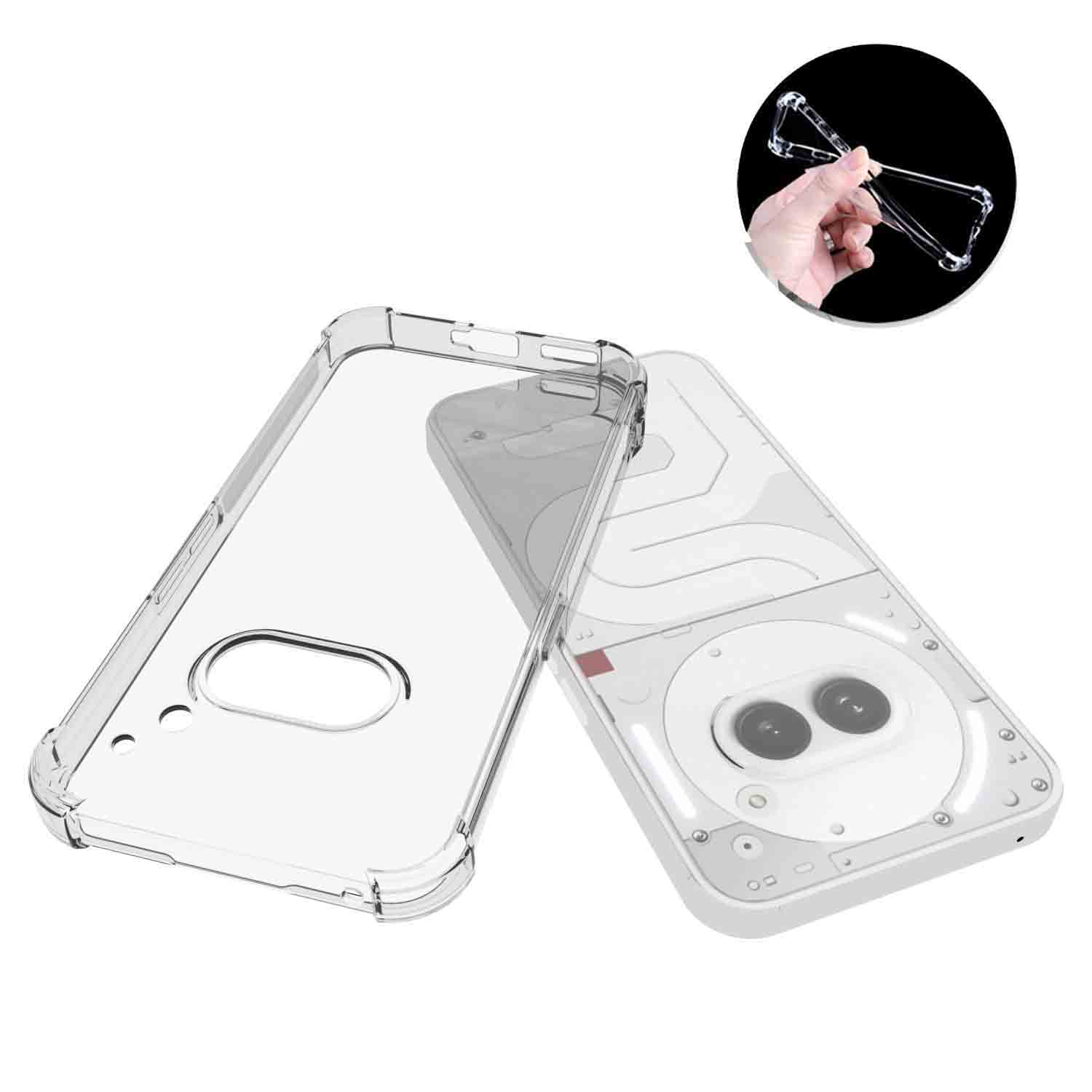 IDEWEI For Nothing Phone (2a) Plus/Phone (2a) Soft TPU Back Case Four Corners Airbag Ultra Clear Phone Cover A
IDEWEI For Nothing Phone (2a) Plus/Phone (2a) Soft TPU Back Case Four Corners Airbag Ultra Clear Phone Cover A