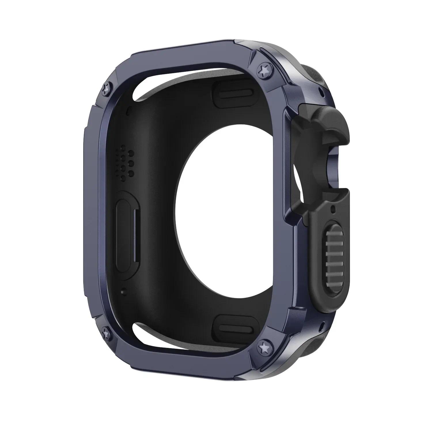 Чохол 2-в-1 для Apple Watch Series 10/9/8/7/SE/6/5/4 Ultra 46мм 42 45 40 44 49мм TPU + PC Ударостійкий Захисний Бампер для iwatch Series 10 46mm синій
Чохол 2-в-1 для Apple Watch Series 10/9/8/7/SE/6/5/4 Ultra 46мм 42 45 40 44 49мм TPU + PC Ударостійкий Захисний Бампер для iwatch Series 10 46mm синій