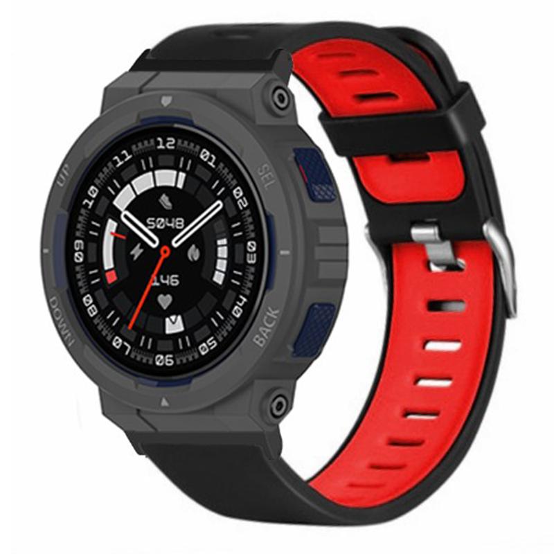 For Huami Amazfit Active Edge A2212 Wrist Band Replacement Dual Color Watch Strap Black+Dark Grey
For Huami Amazfit Active Edge A2212 Wrist Band Replacement Dual Color Watch Strap Black+Dark Grey