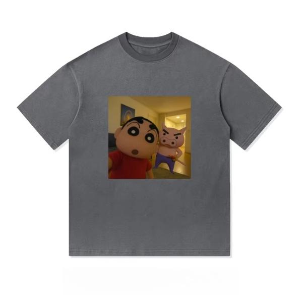 2026 Summer Comic Form Crayon Shinchan Image 100 Cotton Printed Oversize Casual Tshirt Adult Children Parentchild Top y2k S
2026 Summer Comic Form Crayon Shinchan Image 100 Cotton Printed Oversize Casual Tshirt Adult Children Parentchild Top y2k S
