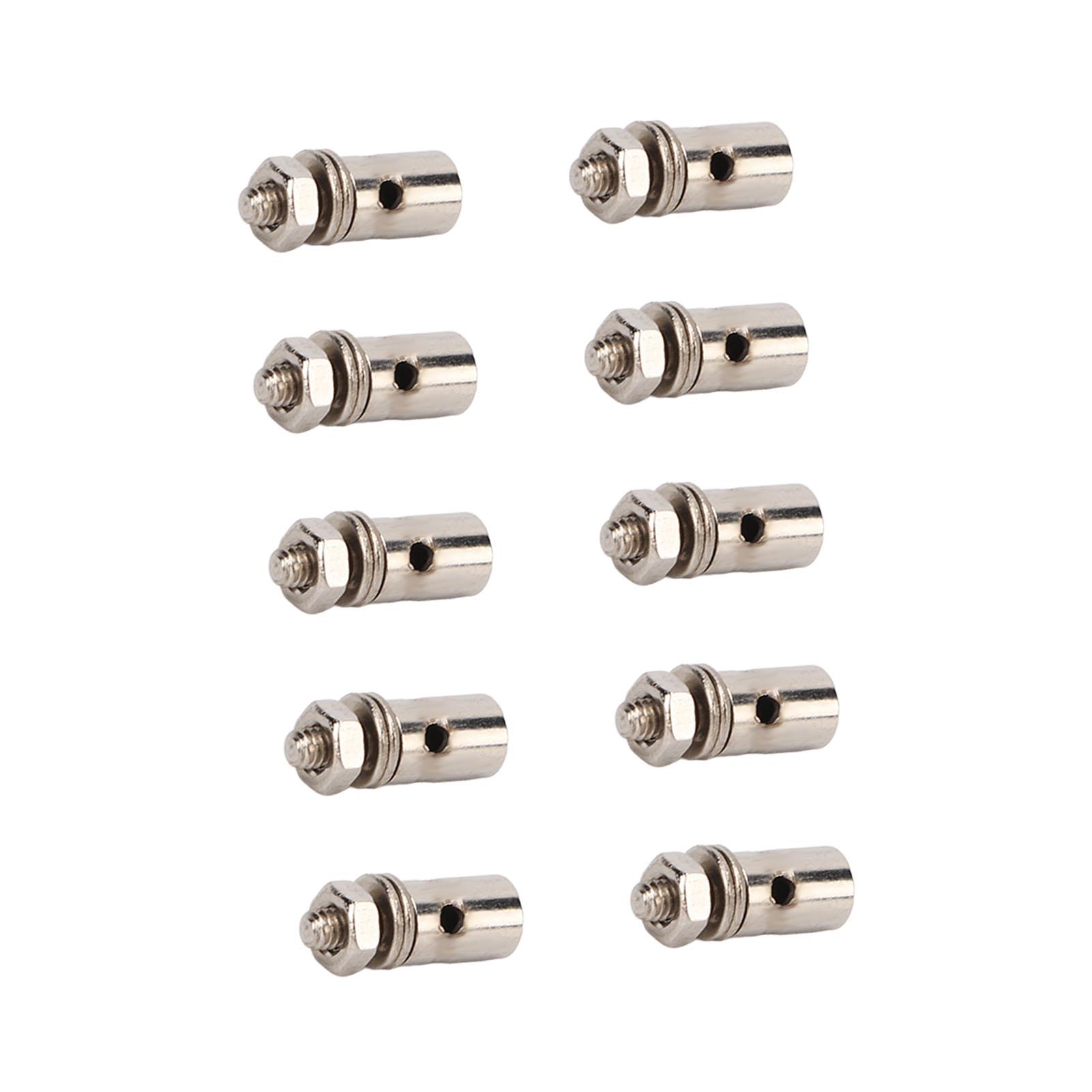 10pcs set 1.3mm Servo Push Rod Connector Adjustable Push Rod Connector Linkage Stopper
10pcs set 1.3mm Servo Push Rod Connector Adjustable Push Rod Connector Linkage Stopper