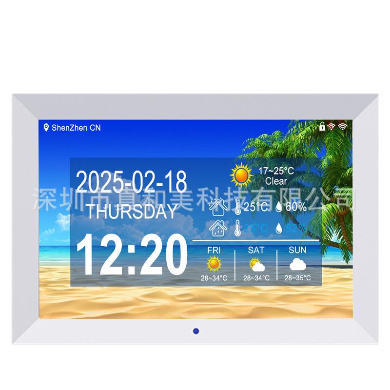 10 WiFi Smart Clock: Perpetual Calendar, Weather Forecast, HD Digital Photo Frame, Medication Reminder for Seniors. белый
10 WiFi Smart Clock: Perpetual Calendar, Weather Forecast, HD Digital Photo Frame, Medication Reminder for Seniors. белый
