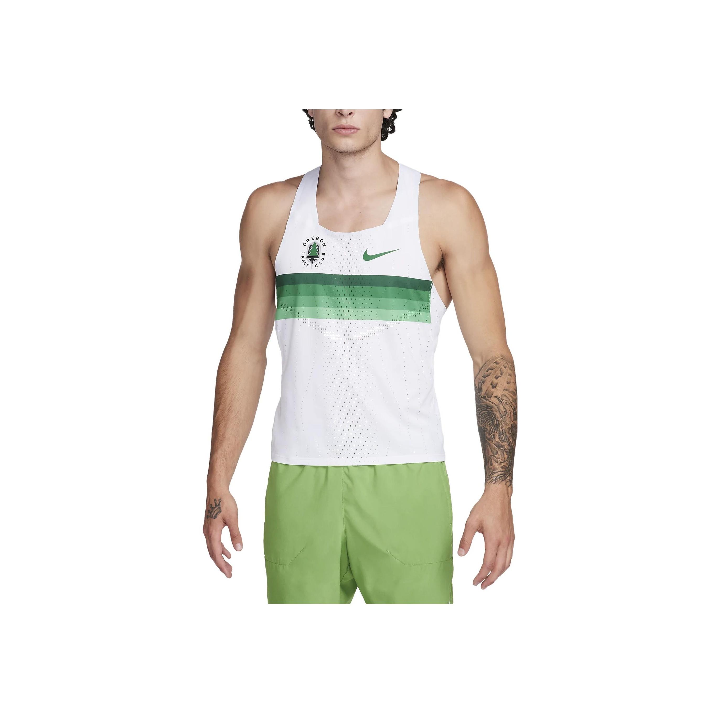 Nike Oregon Track Club Singlet Running Dri-Fit ADV жилет белый/зеленый для мужчин в уличном стиле DR5812-100 XL
Nike Oregon Track Club Singlet Running Dri-Fit ADV жилет белый/зеленый для мужчин в уличном стиле DR5812-100 XL