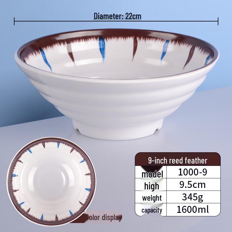 YunDuo Melamine Noodle Bowl
YunDuo Melamine Noodle Bowl