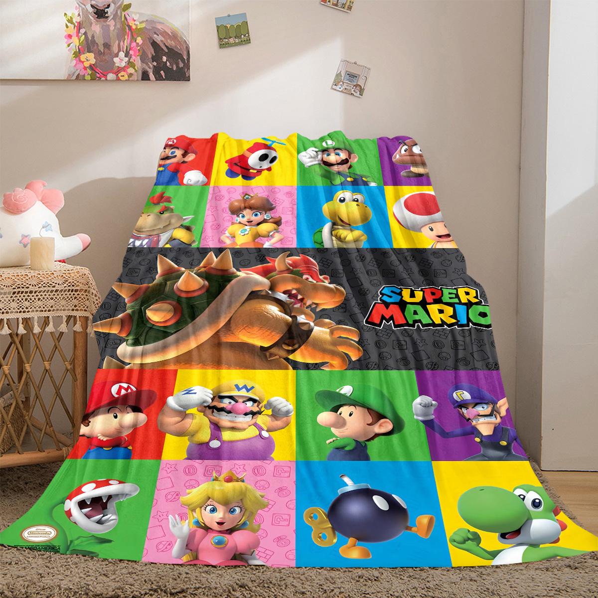 Super Mario All-Season Versatile Travel Blanket Compact Suitable for Office Nap & Outdoor Camping LXR98 75x90cm
Super Mario All-Season Versatile Travel Blanket Compact Suitable for Office Nap & Outdoor Camping LXR98 75x90cm