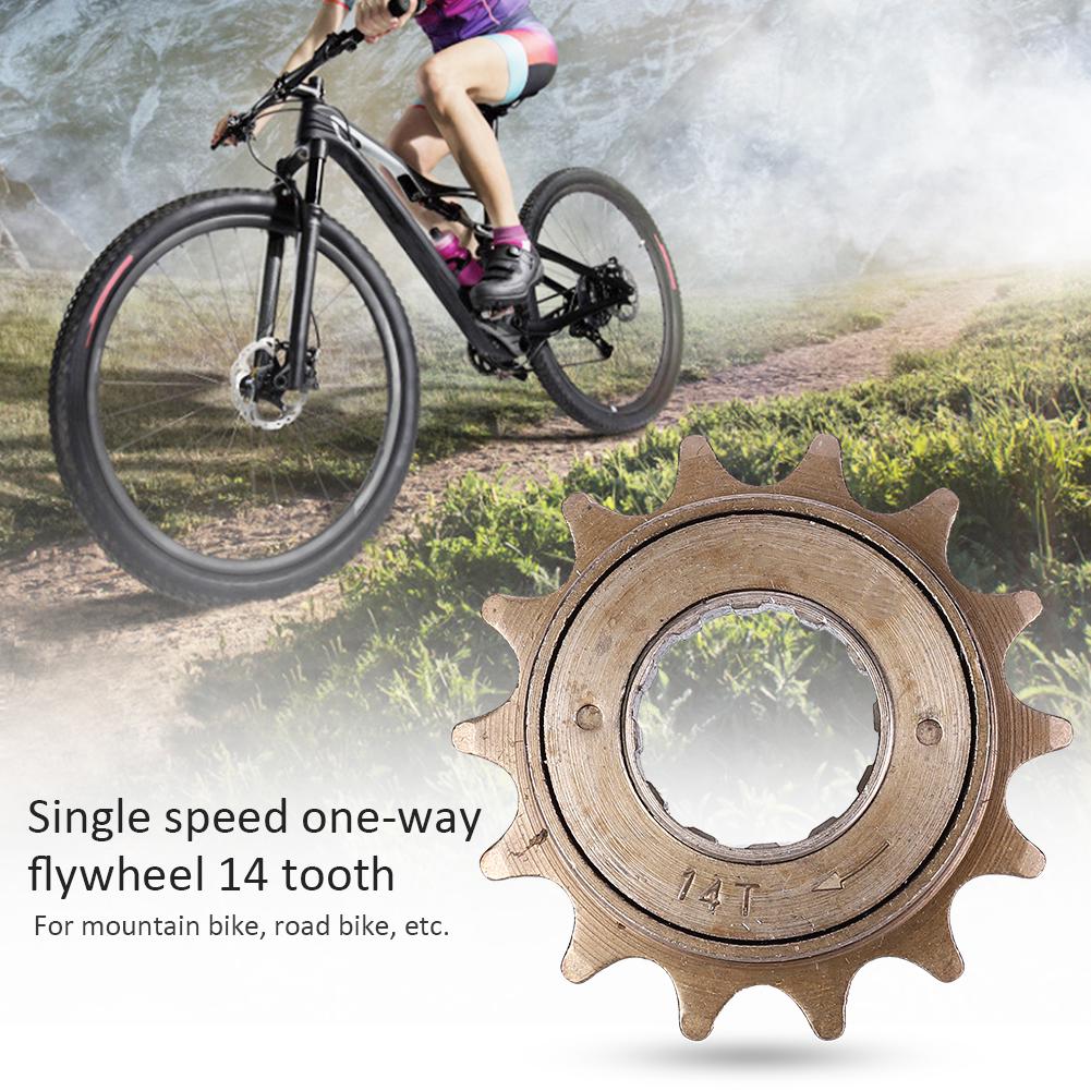 14T Single Speed Freewheel Flywheel Bike Accessory for Mountain Road Bicycle Folding Bicycle
14T Single Speed Freewheel Flywheel Bike Accessory for Mountain Road Bicycle Folding Bicycle
