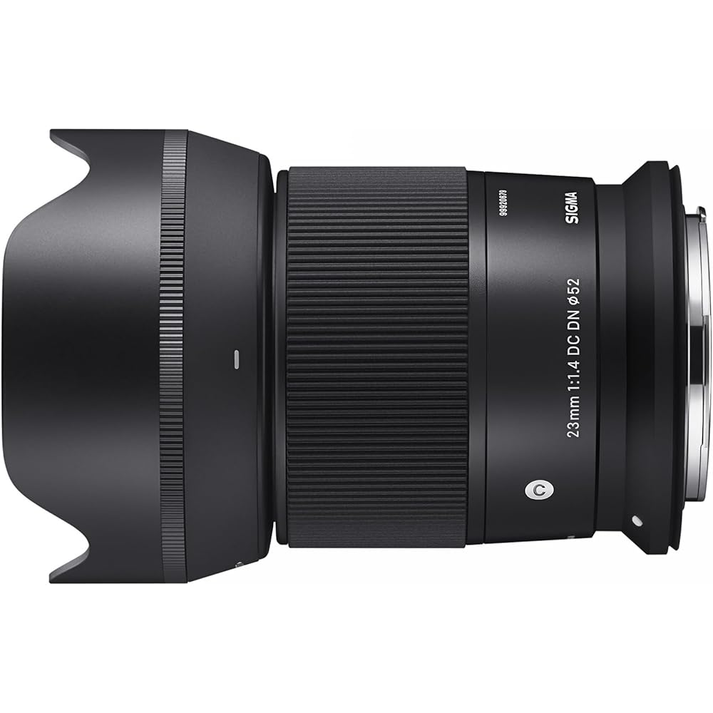 Sigma 23mm F1.4 DC DN Lens for Canon RF Mount, Wide-Angle, APS-C Mirrorless Cameras, Contemporary Style
Sigma 23mm F1.4 DC DN Lens for Canon RF Mount, Wide-Angle, APS-C Mirrorless Cameras, Contemporary Style