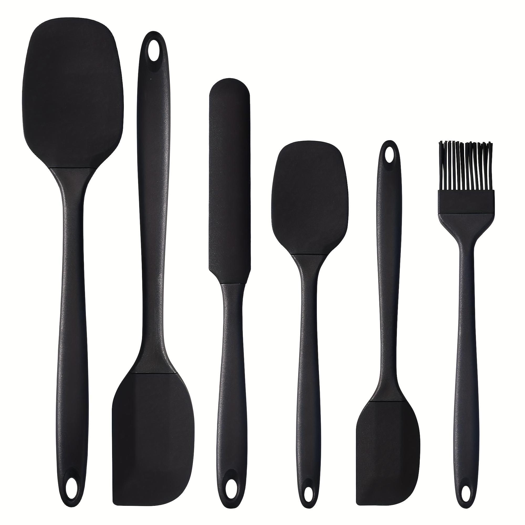6pcs Food-Grade Silicone Baking Tool Set - High-Temperature Resistant Spatula and Brush Combination,Suitable for Cake Decoration/Cooking/Barbecue 6pcs чёрный
6pcs Food-Grade Silicone Baking Tool Set - High-Temperature Resistant Spatula and Brush Combination,Suitable for Cake Decoration/Cooking/Barbecue 6pcs чёрный