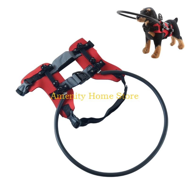 F26C Adjustable Blind Dog Harness Crashproof Protective Collar with Soft Paddings (Red,S) красный
F26C Adjustable Blind Dog Harness Crashproof Protective Collar with Soft Paddings (Red,S) красный