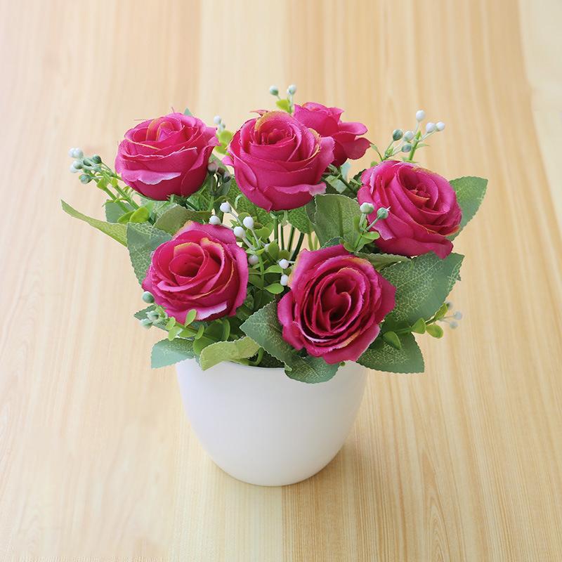 Living Room Decoration Small Daisies Fake Flower Bonsai Creative Display Silk Flower Pot Photography Props
Living Room Decoration Small Daisies Fake Flower Bonsai Creative Display Silk Flower Pot Photography Props