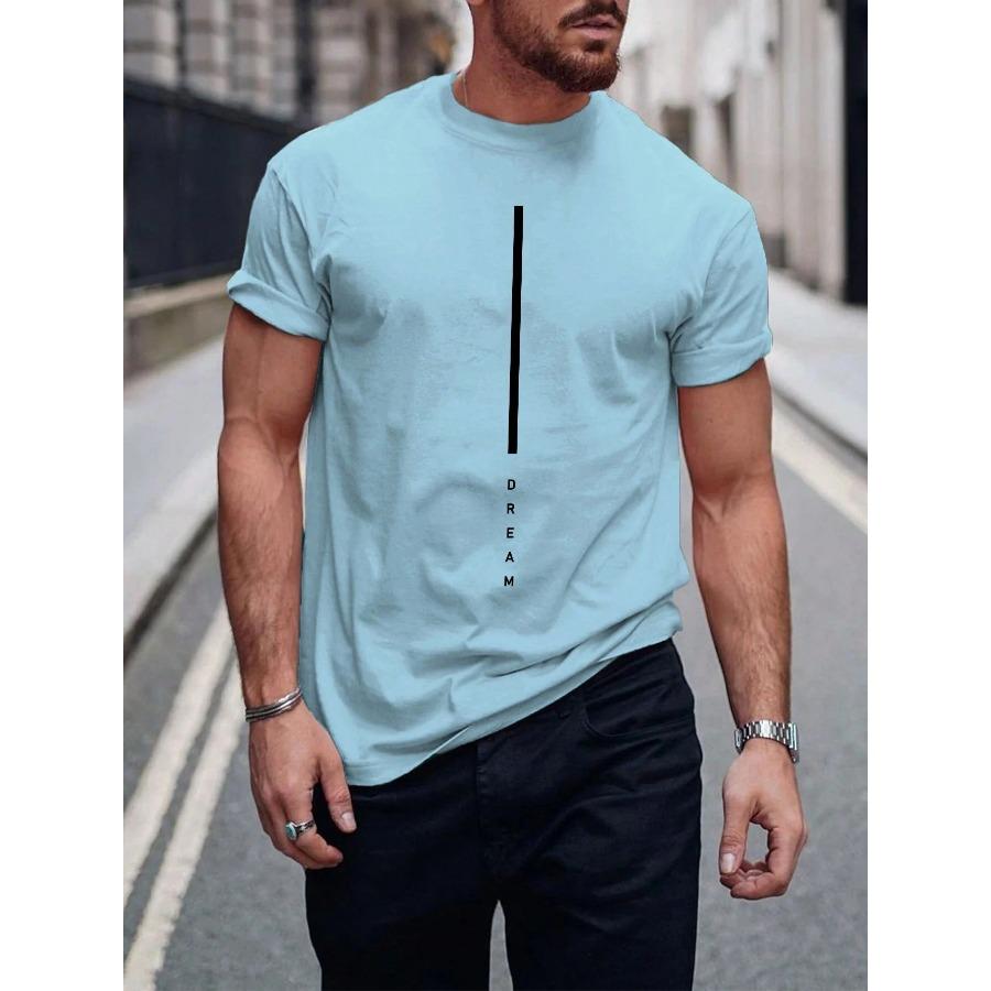 Футболка из хлопка, мужская, 100% хлопок, летняя, свободного кроя, с принтом букв DREAM, облегающая, повседневная, спортивная, с круглым вырезом и короткими рукавами XL
Футболка из хлопка, мужская, 100% хлопок, летняя, свободного кроя, с принтом букв DREAM, облегающая, повседневная, спортивная, с круглым вырезом и короткими рукавами XL