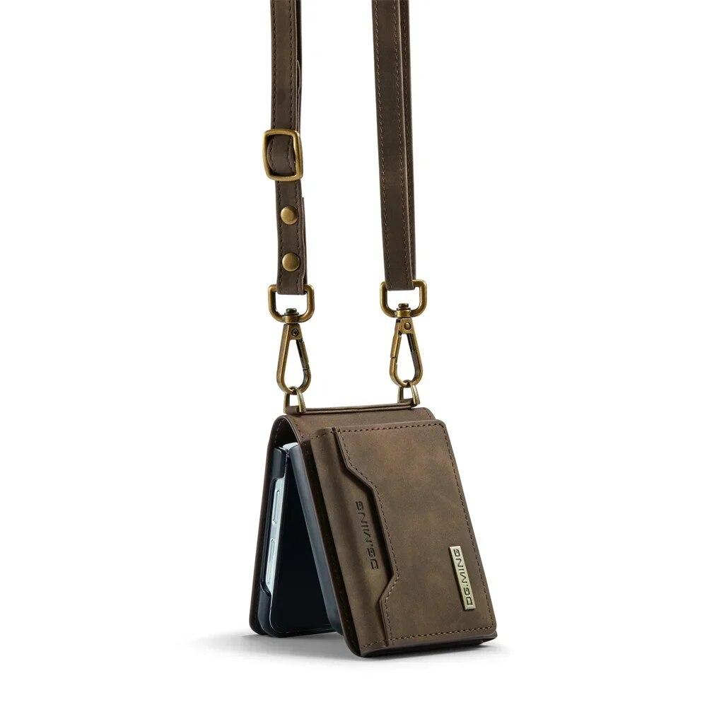 Чехол-кошелек через плечо с ремешком для Samsung Galaxy Z Flip 5 4 3, кожаный держатель в стиле ретро с ремешком For Galaxy Z Flip 3 кофейный
Чехол-кошелек через плечо с ремешком для Samsung Galaxy Z Flip 5 4 3, кожаный держатель в стиле ретро с ремешком For Galaxy Z Flip 3 кофейный