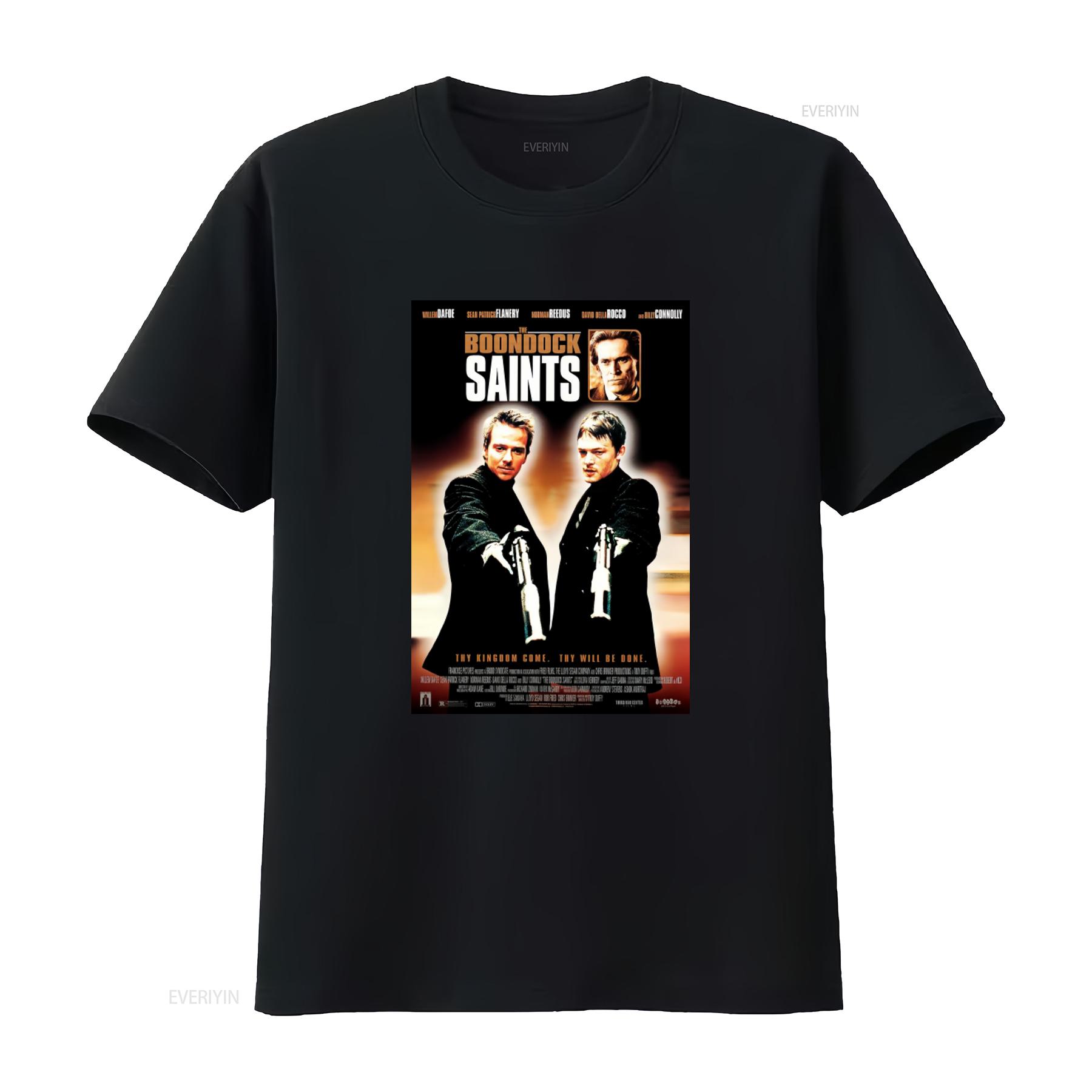 The Boondock Saints Movie Poster Inspired Black T Shirt Cool Design for Fans vintage Washed Soft graphic homme Stretched 4XL
The Boondock Saints Movie Poster Inspired Black T Shirt Cool Design for Fans vintage Washed Soft graphic homme Stretched 4XL