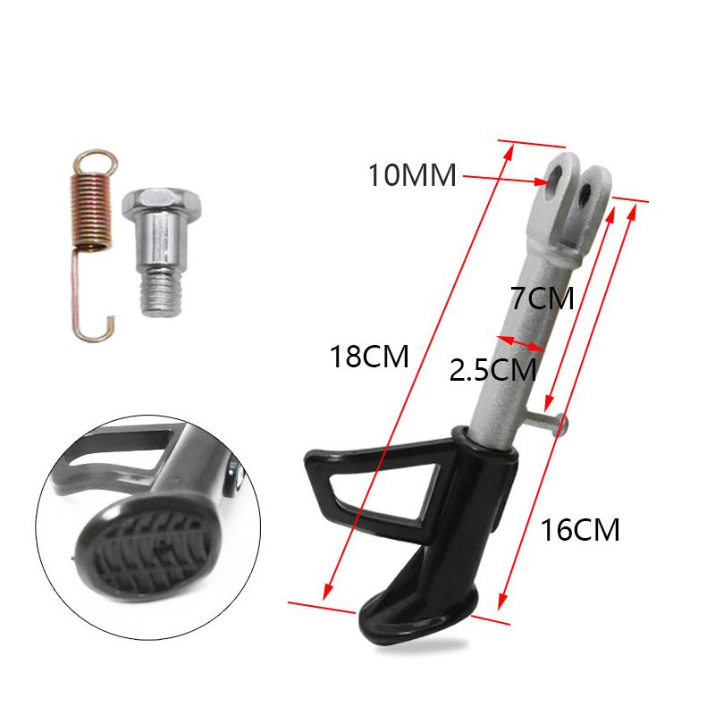 1 Set Universal Motorbike Adjustable Kickstand Side Stand Parking Foot Support Tripod Holder For Scooter Electric Dit Pit Bike
1 Set Universal Motorbike Adjustable Kickstand Side Stand Parking Foot Support Tripod Holder For Scooter Electric Dit Pit Bike