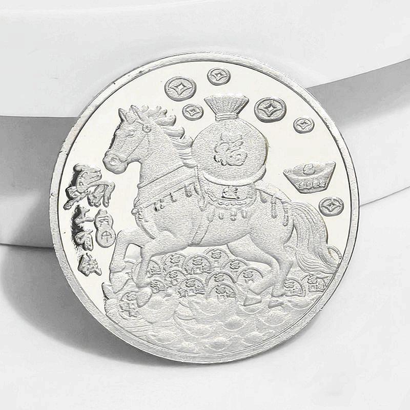 1Pc 40Mm Metal Collection 2026 Chinese New Year Gold Souvenir Coins Lucky Animal Horse Silver Collectible Coins Challenge Coin 8
1Pc 40Mm Metal Collection 2026 Chinese New Year Gold Souvenir Coins Lucky Animal Horse Silver Collectible Coins Challenge Coin 8