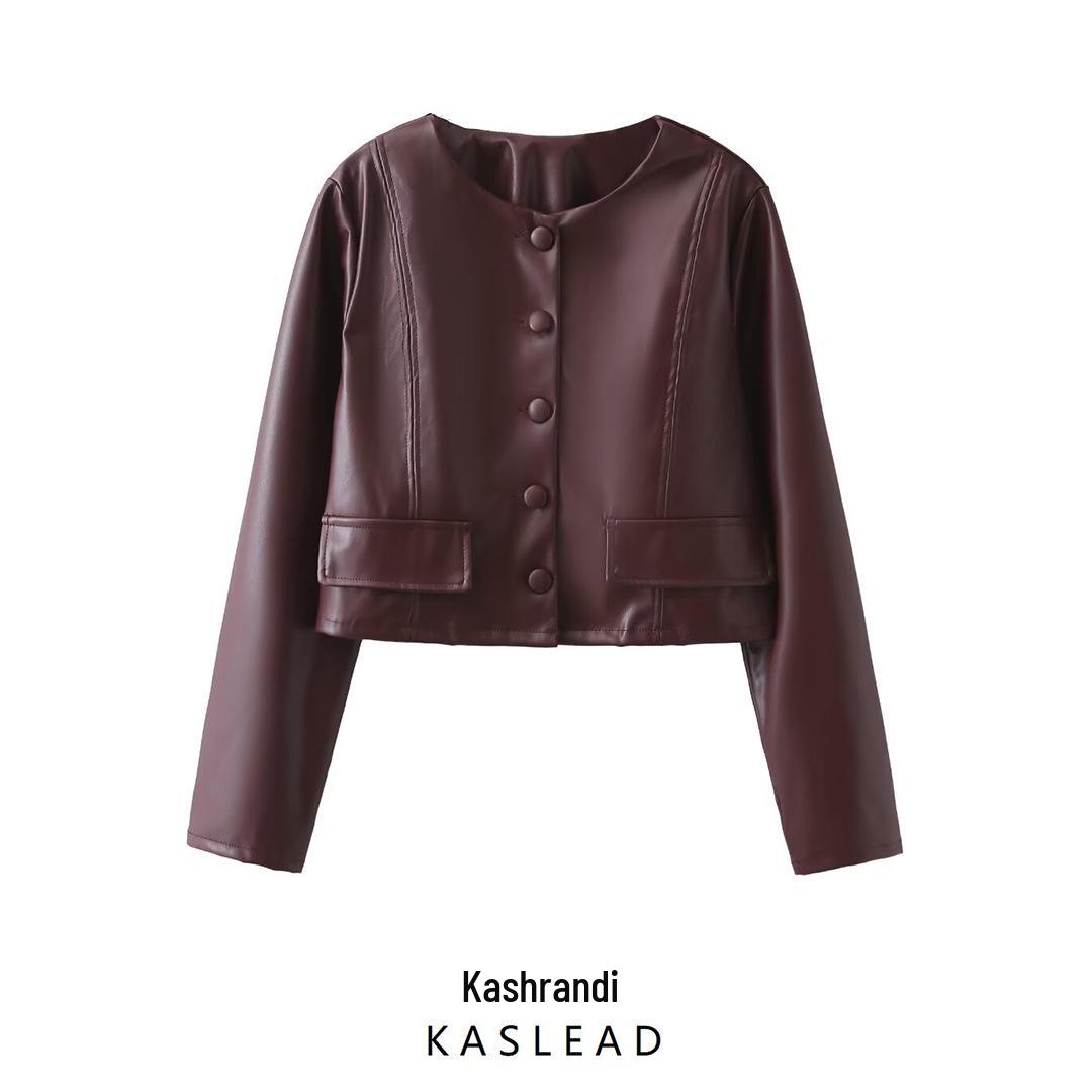 2024 Autumn Women s European & American Style Versatile Short Leather Jacket L красный
2024 Autumn Women s European & American Style Versatile Short Leather Jacket L красный