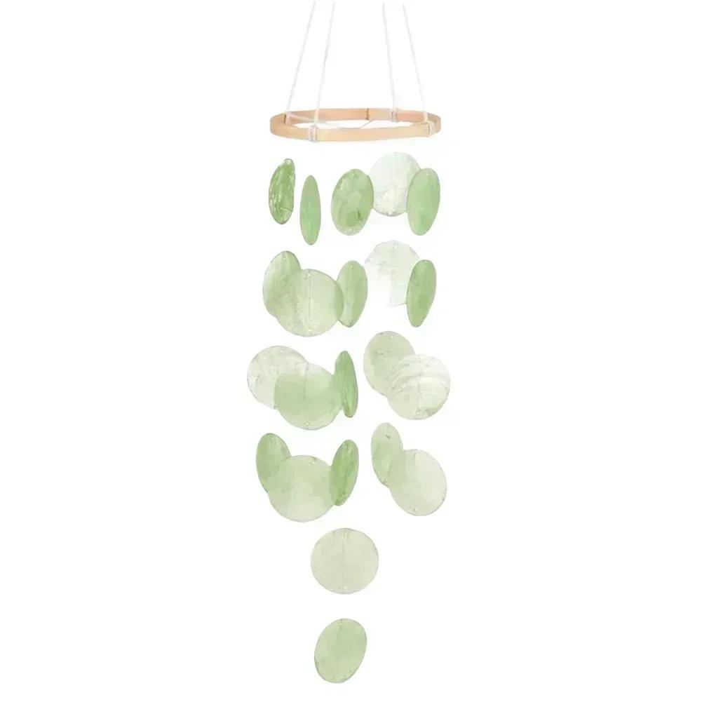 1 Pack Shell Wind Chimes Decorative Shell Wind Chimes Garden Hanging Decoration For Home Garden Decor Accessory зелений
1 Pack Shell Wind Chimes Decorative Shell Wind Chimes Garden Hanging Decoration For Home Garden Decor Accessory зелений