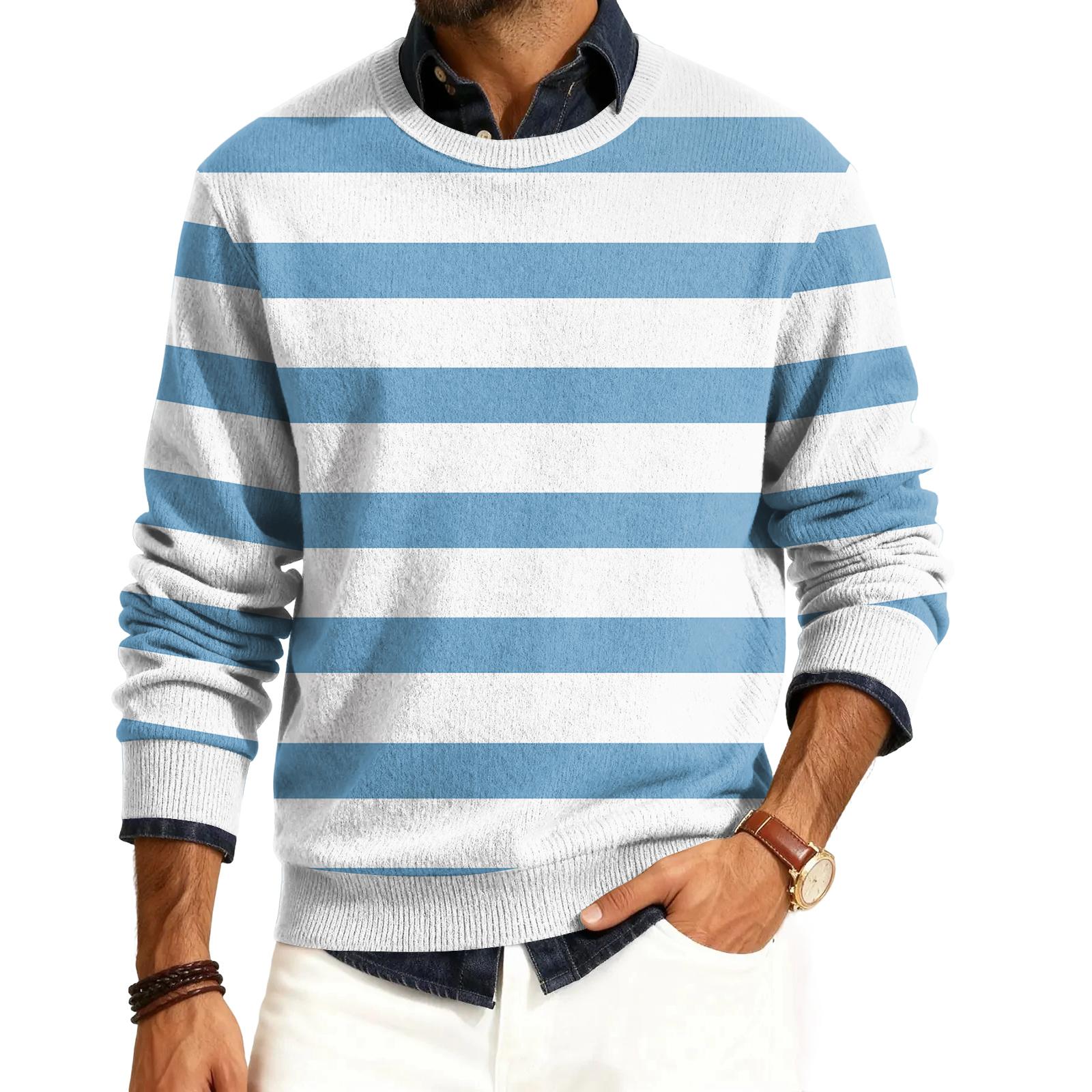 Men s Round Neck Long Sleeve Ribbed Knit Pullover L синий
Men s Round Neck Long Sleeve Ribbed Knit Pullover L синий