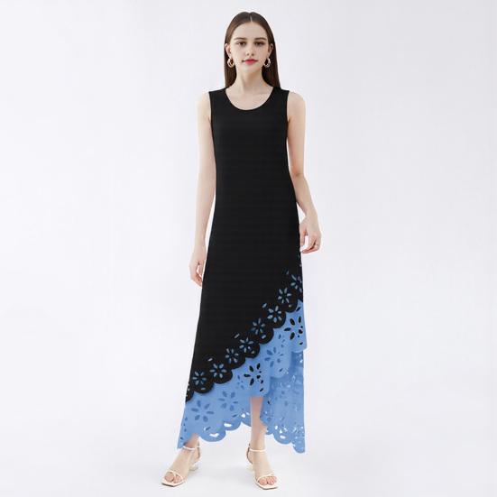Women s Summer Fake Two Piece Swing Maxi Dress Casual Crew Neck Long Dress Hollow Flower XL жовтий
Women s Summer Fake Two Piece Swing Maxi Dress Casual Crew Neck Long Dress Hollow Flower XL жовтий