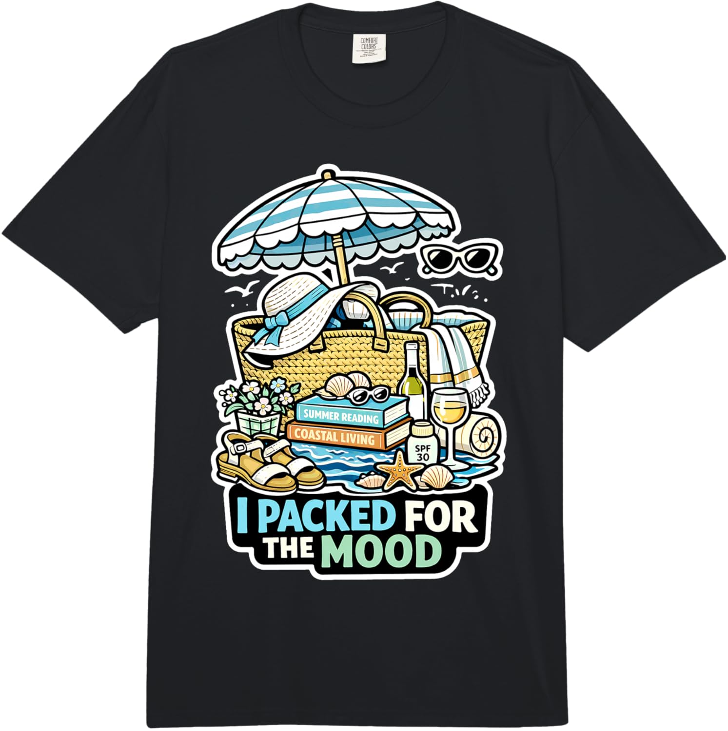 Beach Day Essentials Packed for The Mood Coastal Summer Comfort Colors Adult Heavyweight T-Shirt 5XL різнокольоровий
Beach Day Essentials Packed for The Mood Coastal Summer Comfort Colors Adult Heavyweight T-Shirt 5XL різнокольоровий
