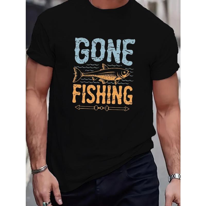 European sizes Gone Fishing Vintage Style Men s Casual Grew Neck Short Sleeve T-Shirt for Summer 2XL чёрный
European sizes Gone Fishing Vintage Style Men s Casual Grew Neck Short Sleeve T-Shirt for Summer 2XL чёрный