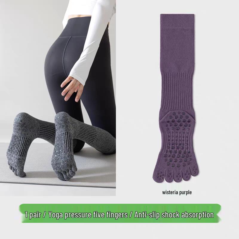 Women s Non-Slip Korean Style Yoga Socks - Odor-Resistant Calf Socks for Autumn/Winter, Solid Color, Perfect for Pilates & Running One Size
Women s Non-Slip Korean Style Yoga Socks - Odor-Resistant Calf Socks for Autumn/Winter, Solid Color, Perfect for Pilates & Running One Size