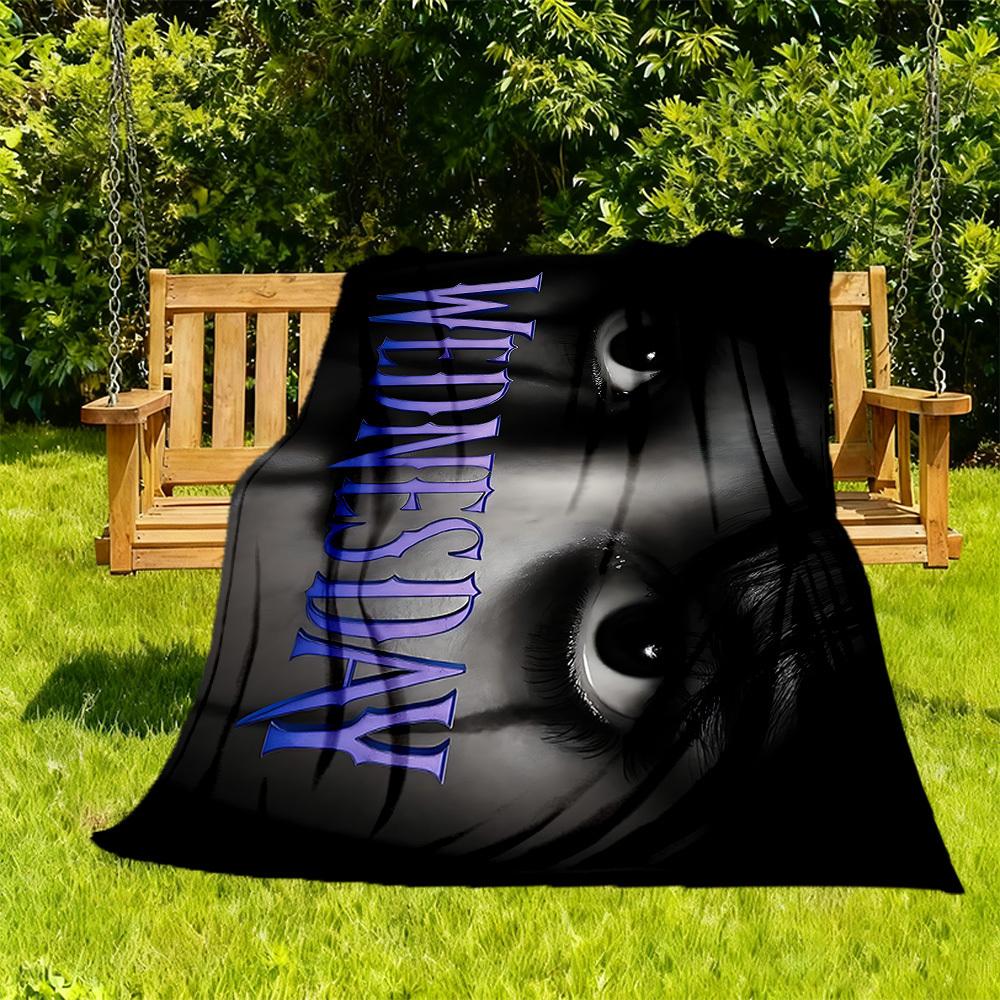 1pc Wednesday Addams Outdoor Blanket Lightweight Flannel, Soft & Warm, All-Season Use for Sofa, Outdoor, Camping, Living Room019 130cmx150cm
1pc Wednesday Addams Outdoor Blanket Lightweight Flannel, Soft & Warm, All-Season Use for Sofa, Outdoor, Camping, Living Room019 130cmx150cm