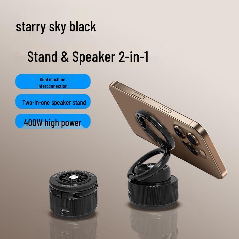 2-in-1 Mini Magnetic Bluetooth Speaker with Aroma Piece & High-Quality Sound
2-in-1 Mini Magnetic Bluetooth Speaker with Aroma Piece & High-Quality Sound