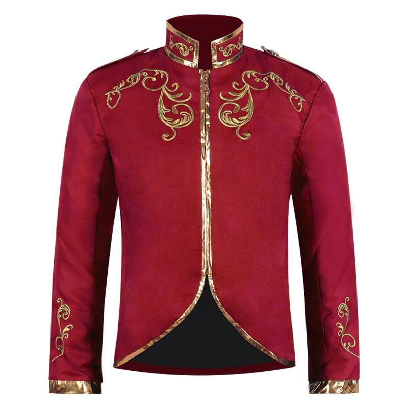 Men s Fashion Medieval Court Prince Outfit: Embroidered Coat, Shirt, and Pants Set for Spring/Autumn 2025.
Men s Fashion Medieval Court Prince Outfit: Embroidered Coat, Shirt, and Pants Set for Spring/Autumn 2025.
