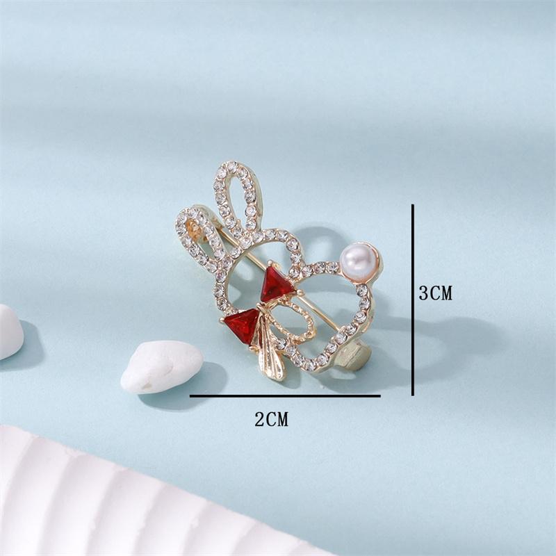Lovely Creative Pink Crystal Bowknot Rabbit Brooches For Women Pearl Rhinestone Lapel Pins Jewelry Clothing Accessories
Lovely Creative Pink Crystal Bowknot Rabbit Brooches For Women Pearl Rhinestone Lapel Pins Jewelry Clothing Accessories
